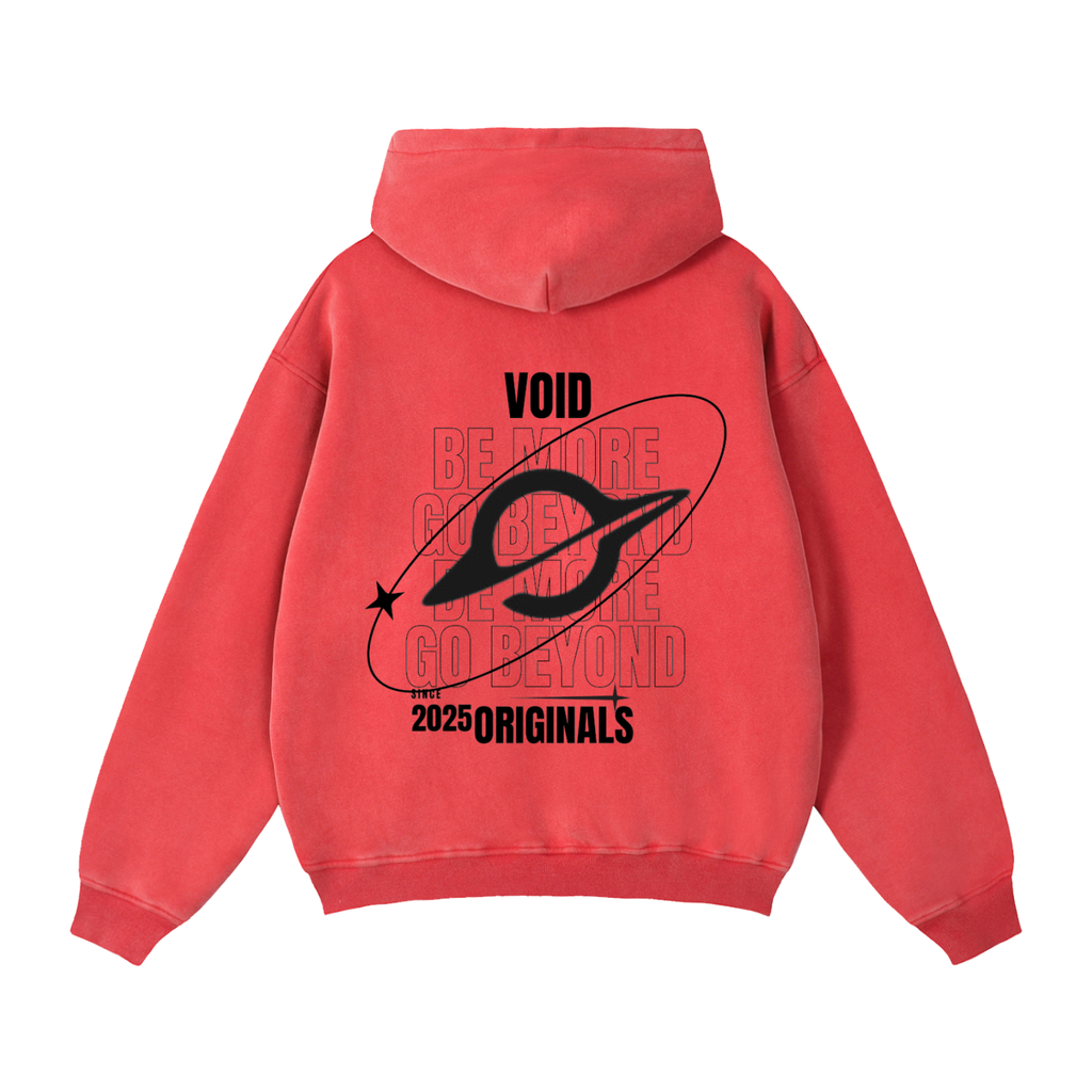 Zip-Through Boxy Fleece Hoodie