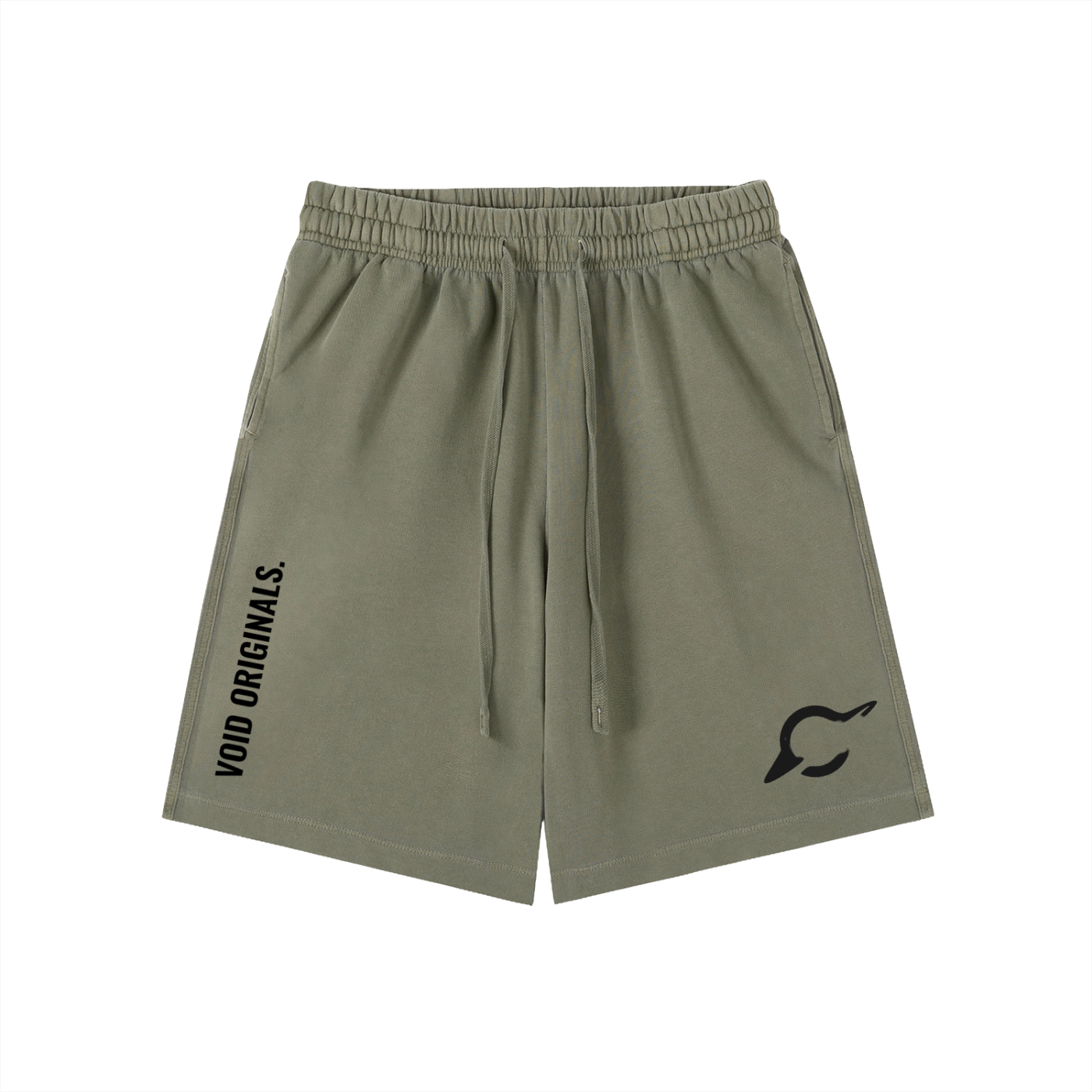 Vintage Wash Cotton Shorts