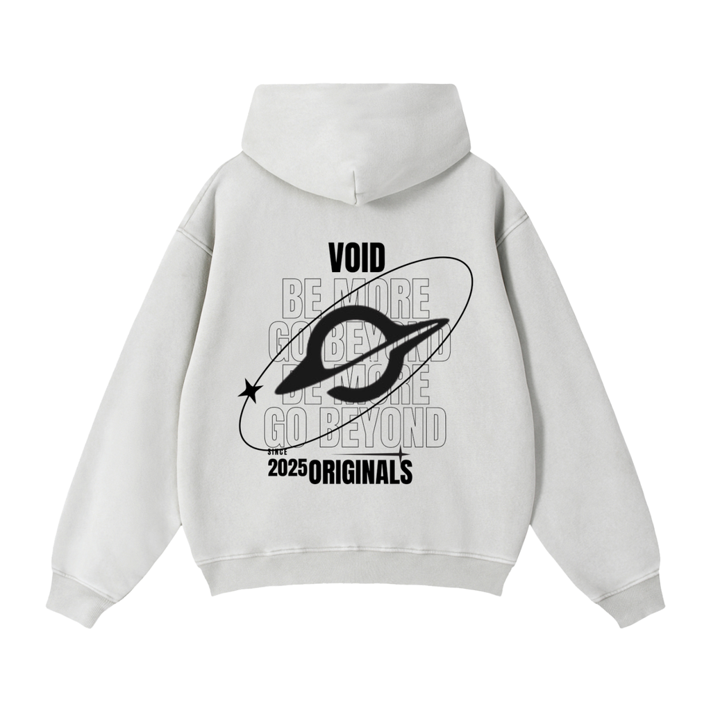 Zip-Through Boxy Fleece Hoodie