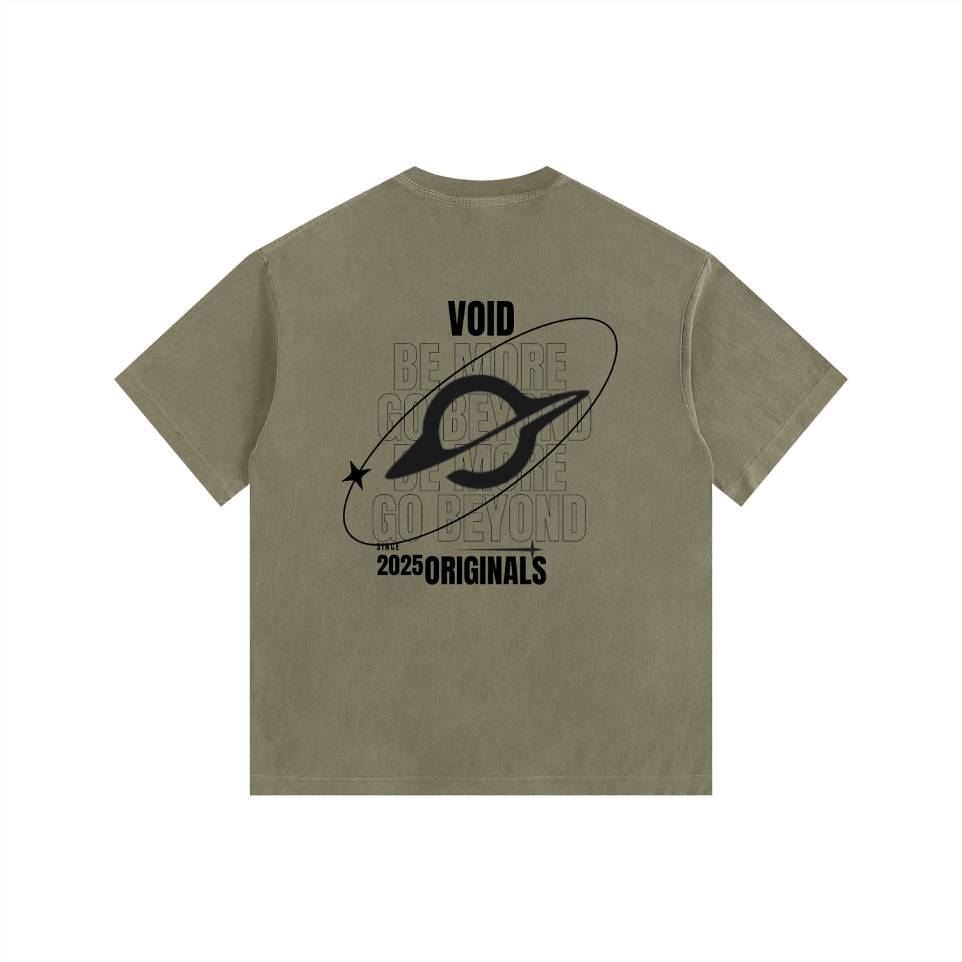 Vintage Washed Oversized Cotton T-Shirt