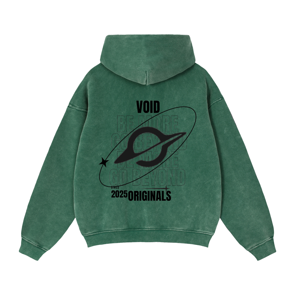 Zip-Through Boxy Fleece Hoodie