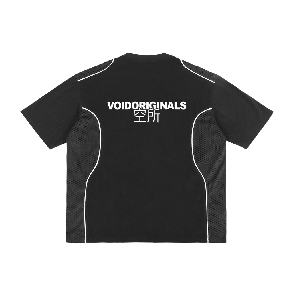 Black Japanese Void Graphic T-Shirt